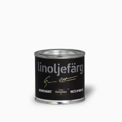 Bensvart linoljefärg 500 ml