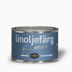 Bergblå linoljefärg 500 ml