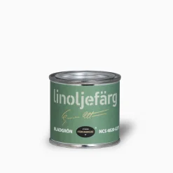 Bladgrön linoljefärg 500 ml