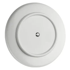 Blindlock vit med ring