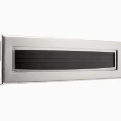 Brevinkast med svart pannå 238x76 mm