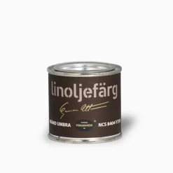 Bränd Umbra linoljefärg 500 ml