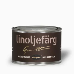 Bränd Umbra linoljefärg 500 ml