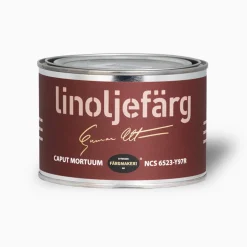Caput Mortum linoljefärg provburk