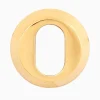 Cylinderring oval cylinder mässing 6 mm
