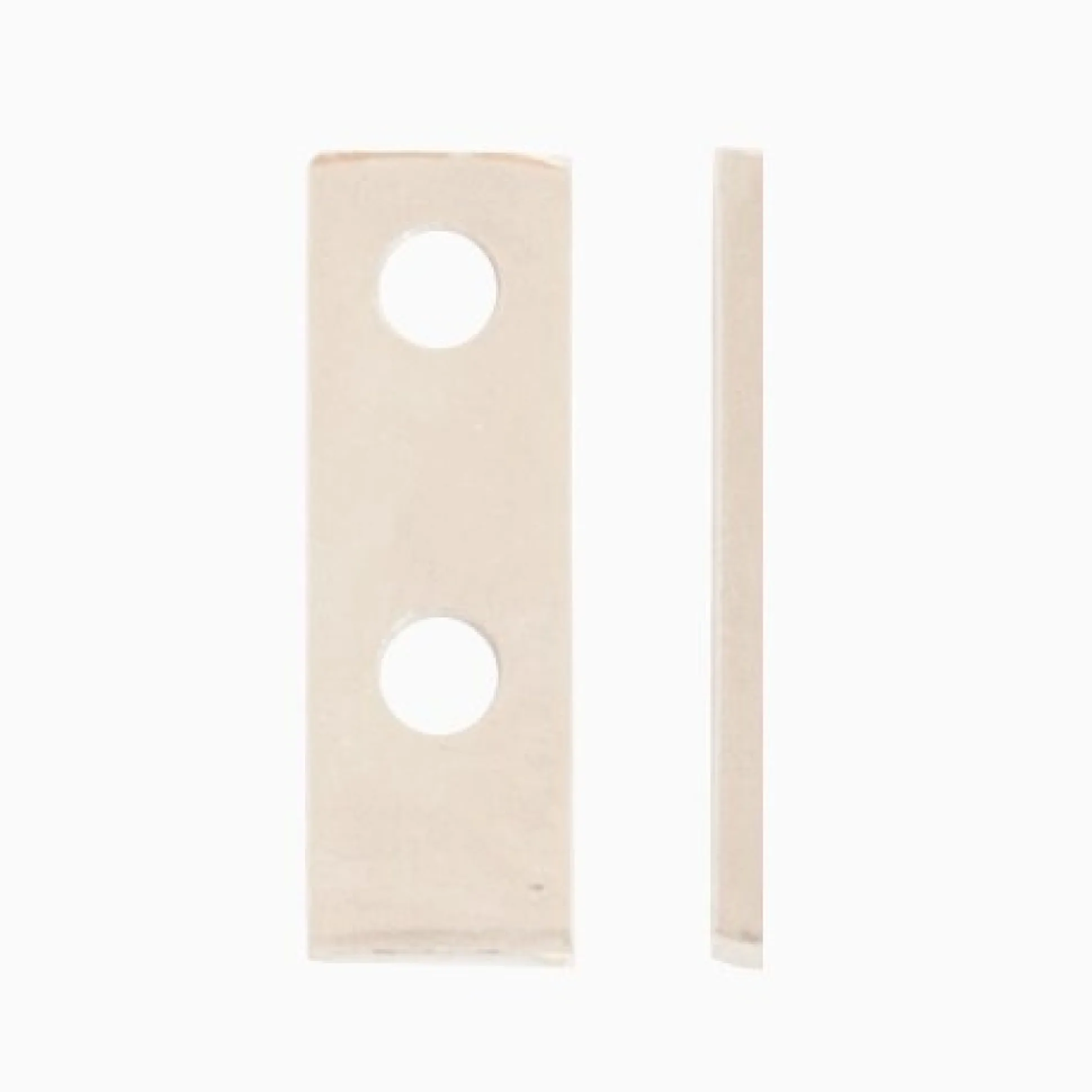 Distansplatta fönstervredshake förnicklad 30x1 mm
