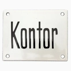 Emaljskylt