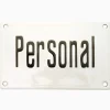 Emaljskylt personal