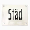 Emaljskylt städ