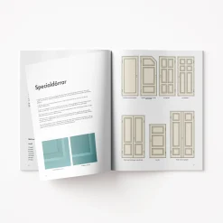 Folder spegeldörrar