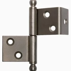 Franskt gångjärn 110 mm höger - obehandlad