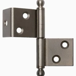 Franskt gångjärn 110 mm höger - obehandlad