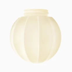 Glaskupa Deco gräddvit