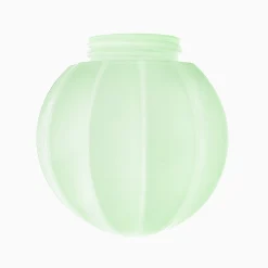 Glaskupa Deco gräddvit