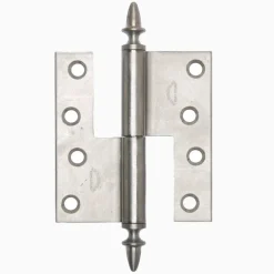 Gångjärn ekollon 110x102 mm höger - obehandlad