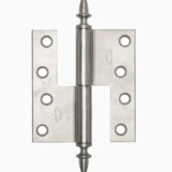 Gångjärn ekollon 122x108 mm höger - obehandlad