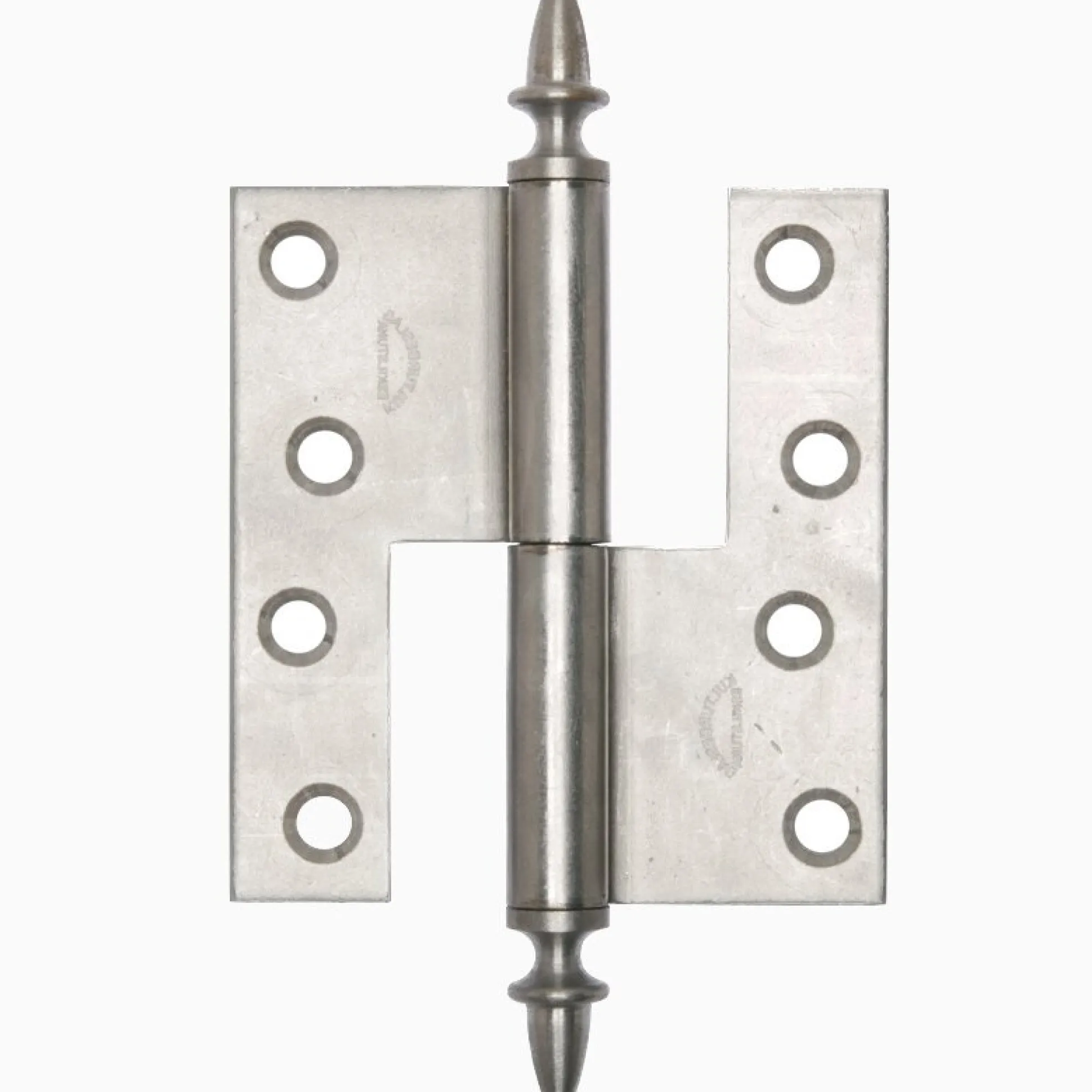 Gångjärn ekollon 122x108 mm höger - obehandlad