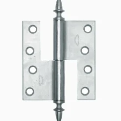 Gångjärn ekollon 122x108 mm höger - obehandlad