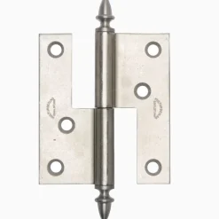 Gångjärn ekollon 98x86 mm höger - obehandlad