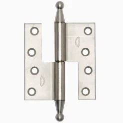 Gångjärn fia 110x102 mm höger - obehandlad