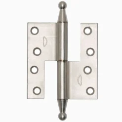 Gångjärn fia 110x102 mm höger - obehandlad