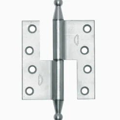 Gångjärn fia 122x108 mm höger - obehandlad