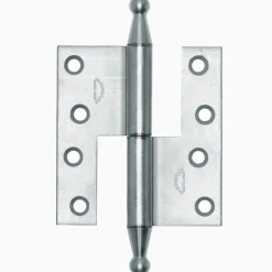 Gångjärn fia 122x108 mm höger - obehandlad