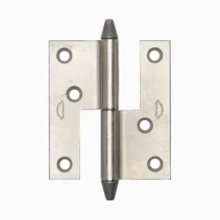 Gångjärn kon 60x53 mm höger - obehandlad