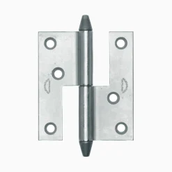 Gångjärn kon 60x53 mm höger - obehandlad