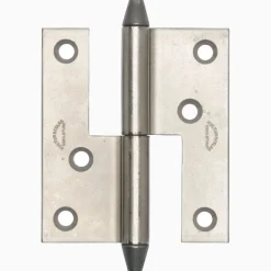 Gångjärn kon 98x86 mm höger - obehandlad