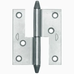 Gångjärn kon 85x74 mm höger - obehandlad