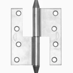 Gångjärn kon 122x108 mm höger - obehandlad
