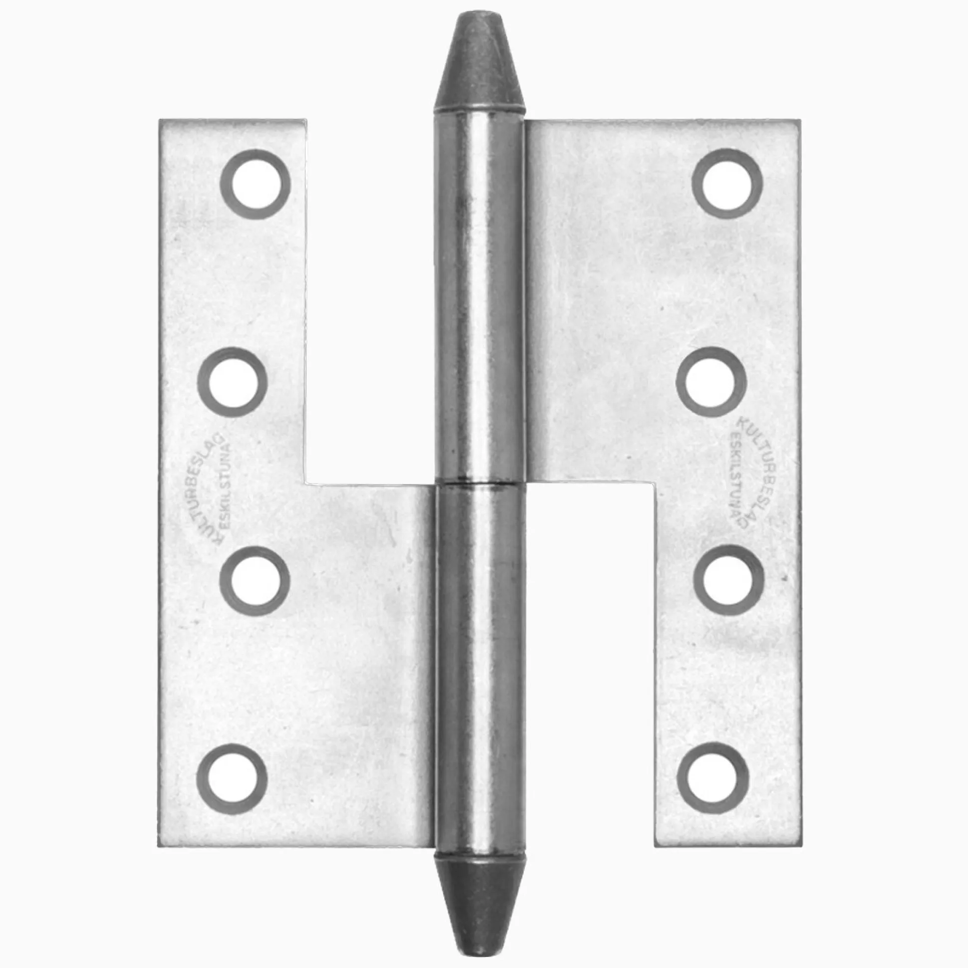 Gångjärn kon 110x102 mm höger - obehandlad