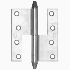 Gångjärn kon 110x102 mm höger - obehandlad