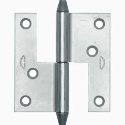 Gångjärn kon 74x70 mm höger - obehandlad