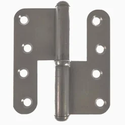 Gångjärn kuller 110x102 mm - höger med kullager och runda hörn - obeh