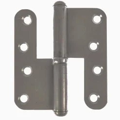 Gångjärn kuller 122x108 mm - höger med kullager och runda hörn - obeha