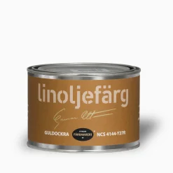 Guldockra linoljefärg 500 ml