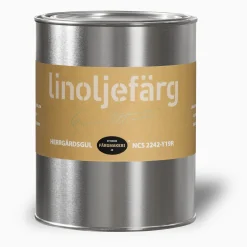 Herrgårdsgul linoljefärg 500 ml