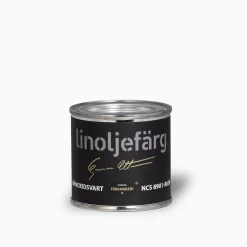 Järnoxidsvart linoljefärg 500 ml
