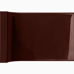 Kakel H&E Smith Subway Half Tile invändig kantbåge Snowdrop