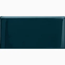 Kakel H&E Smith Subway Half Tile avslut långsida Snowdrop