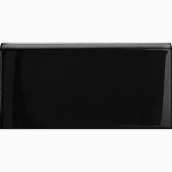 Kakel H&E Smith Subway Half Tile avslut långsida Snowdrop