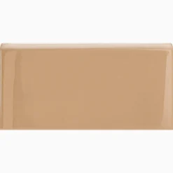Kakel H&E Smith Subway Half Tile avslut långsida Snowdrop
