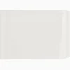 Kakel H&E Smith Subway Half Tile utvändig kantbåge Snowdrop