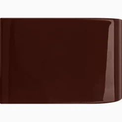 Kakel H&E Smith Subway Half Tile utvändig kantbåge Snowdrop