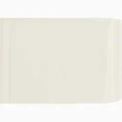 Kakel H&E Smith Subway Half Tile utvändig kantbåge Snowdrop