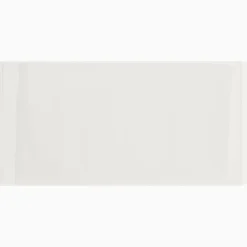 Kakel H&E Smith Subway Half Tile avslut kortsida Snowdrop