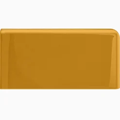 Kakel H&E Smith Subway Half Tile hörnavslut höger Snowdrop