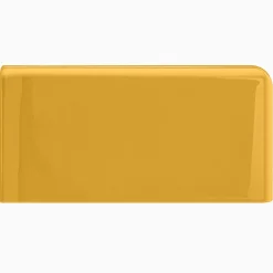 Kakel H&E Smith Subway Half Tile hörnavslut höger Snowdrop